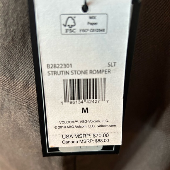 Volcom short overalls - Picture 5 of 5